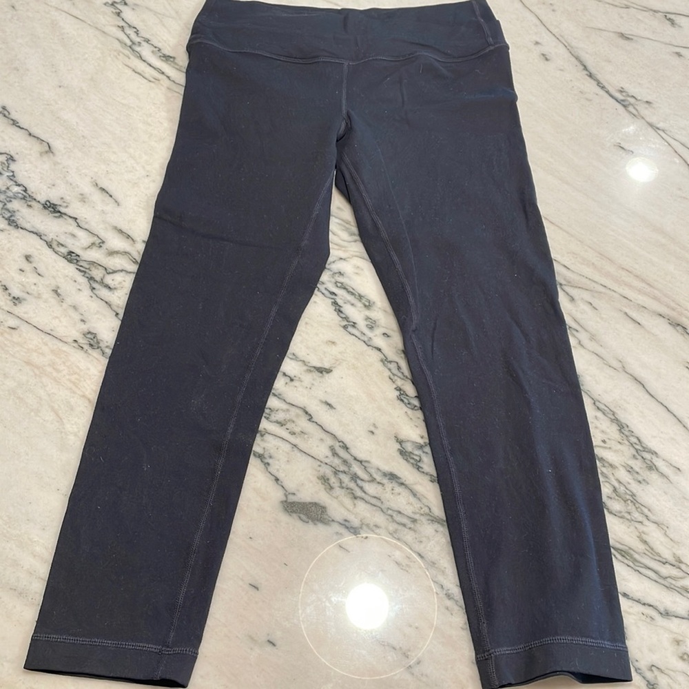 LuluLemon Black Crop Leggings 4